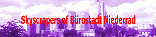 Skyscrapers of Bürostadt Niederrad